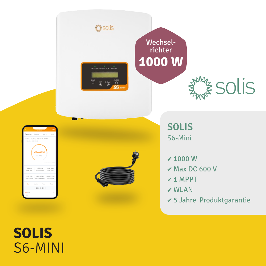 SOLIS S6 Mini 1000 | 800-1000W