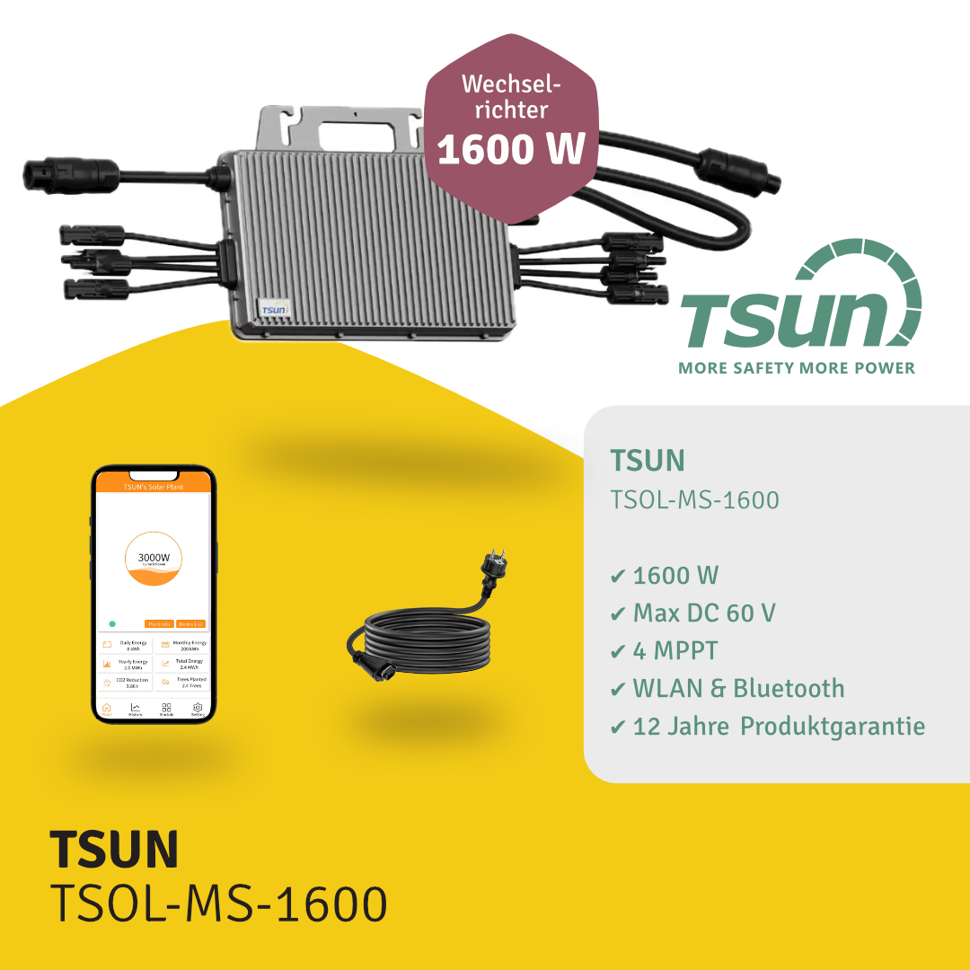 TSUN TSOL-MS1600 | 800-1600W