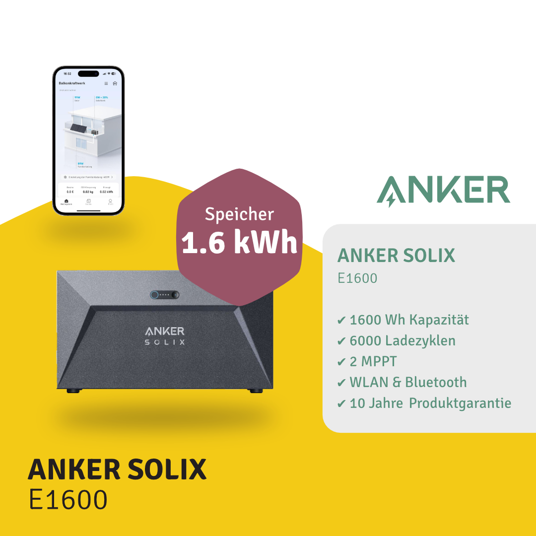 ANKER SOLARBANK E1600 | 1600Wh