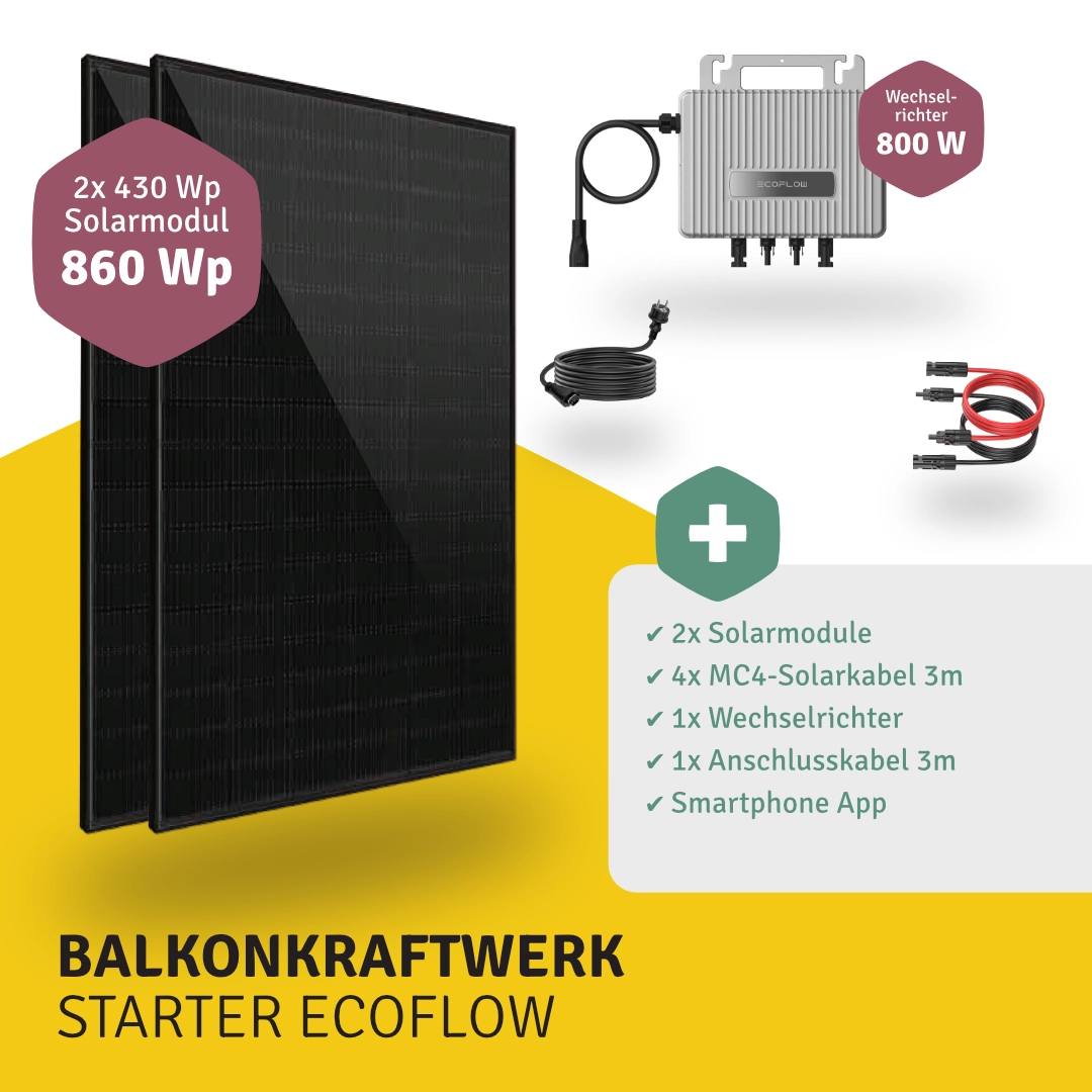Balkonkraftwerk-Starter-EcoFlow