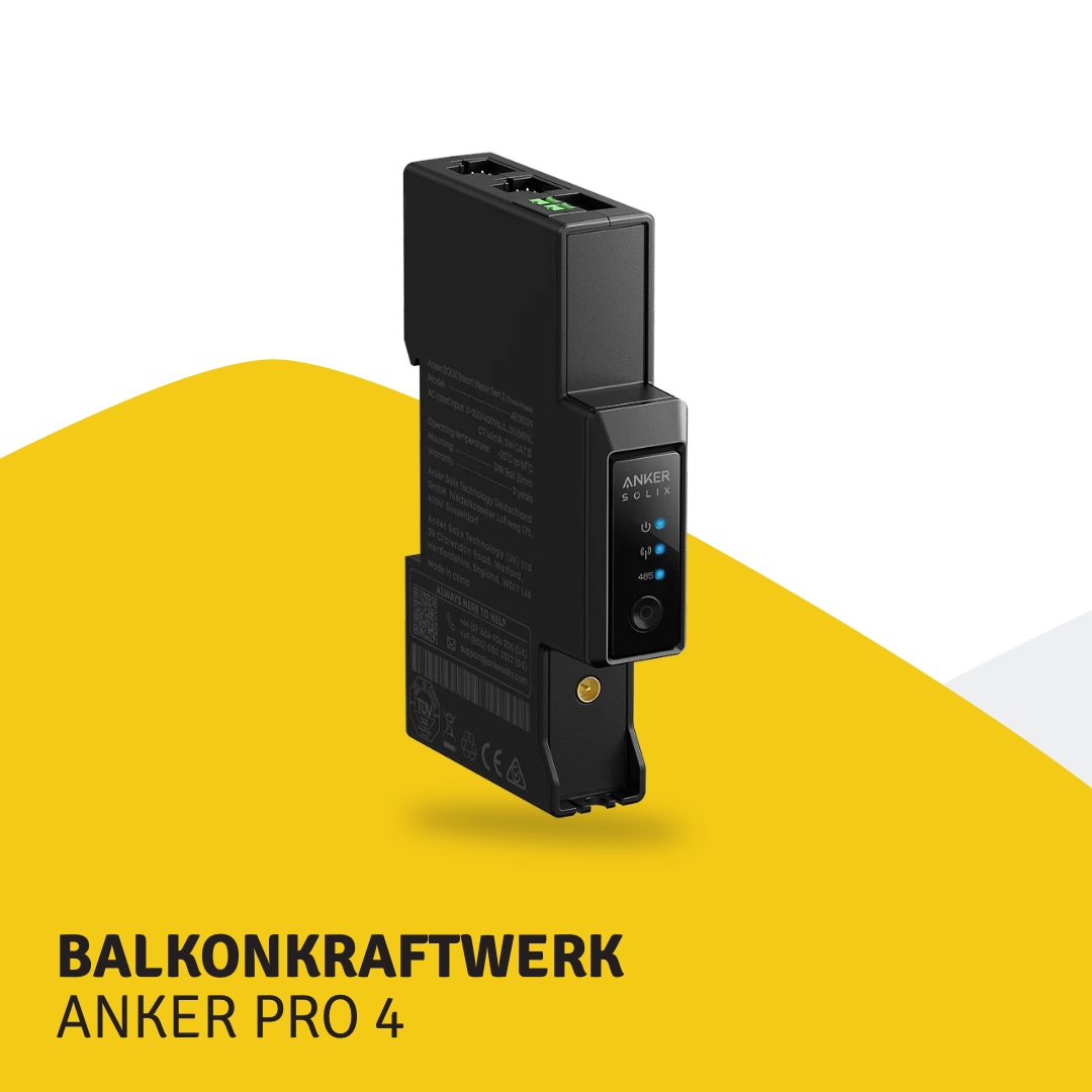 Balkonkraftwerk PREMIUM ANKER PRO 4 4 Module – Bild 2