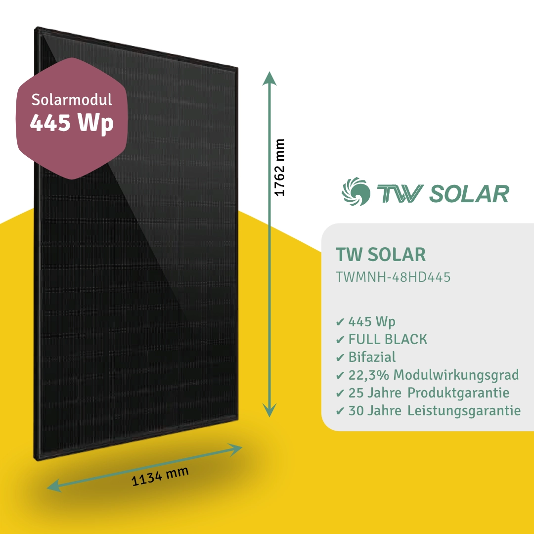 TW SOLAR 445Wp
