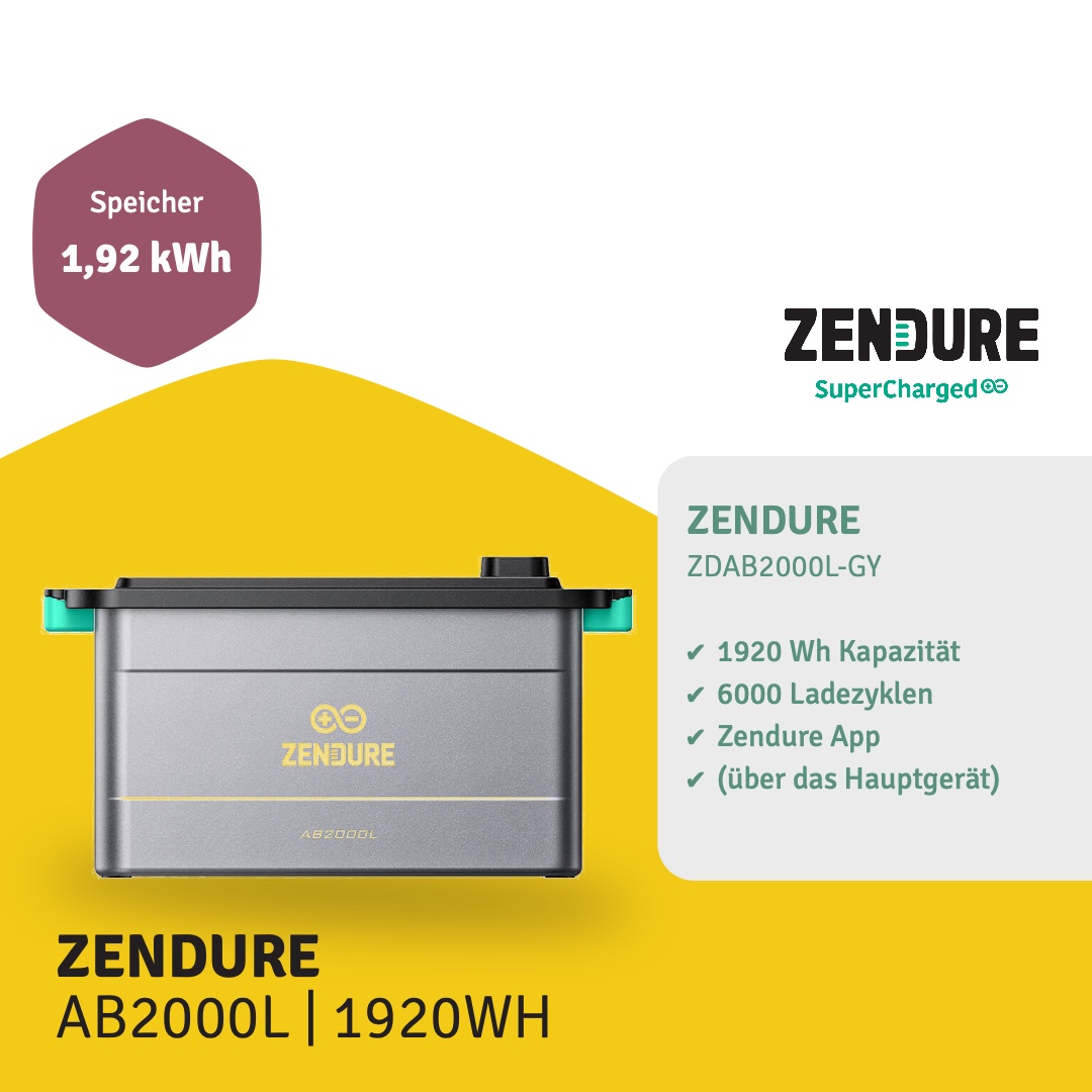ZENDURE AB2000L | 1920Wh