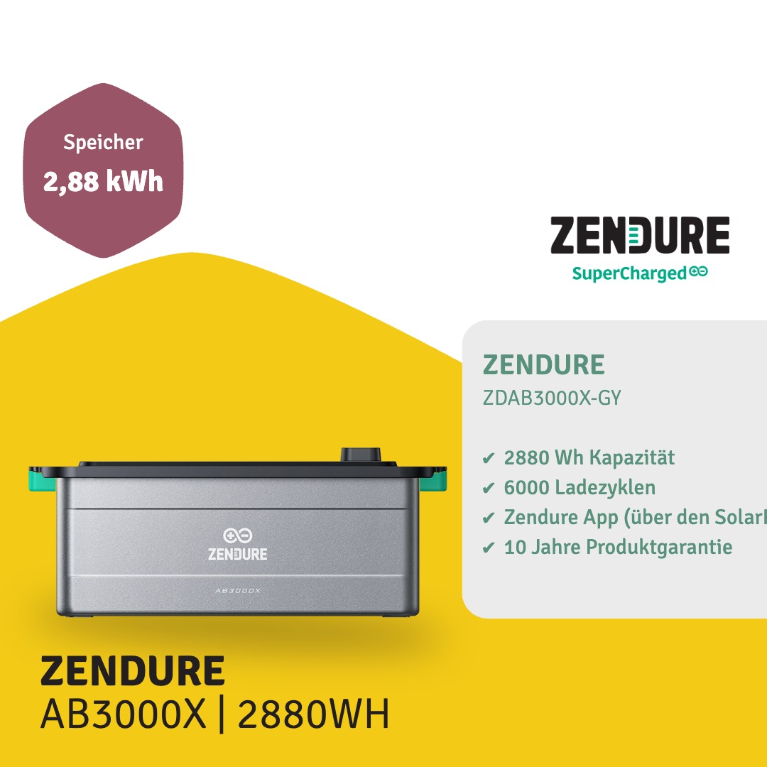 ZENDURE AB3000X | 2880Wh