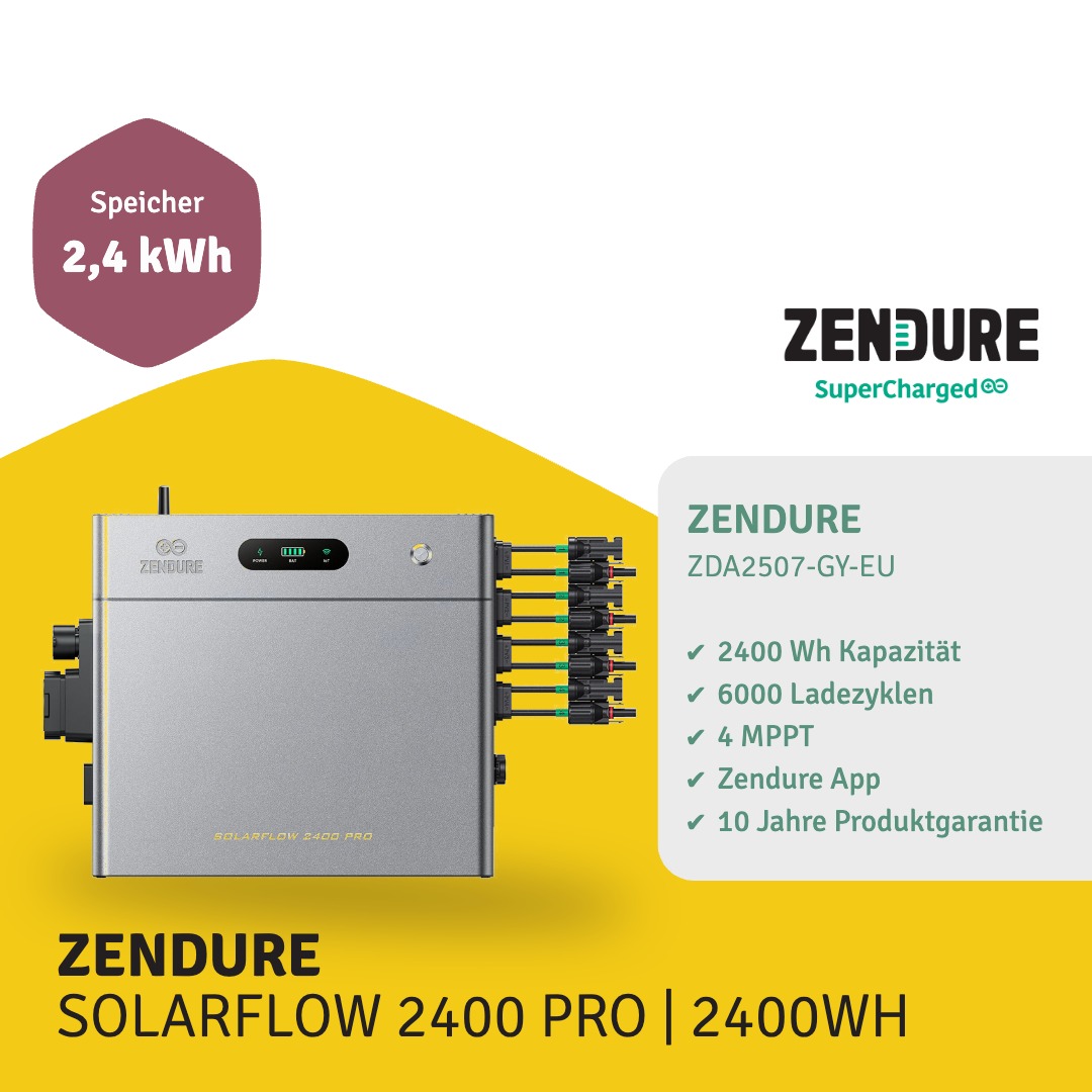 ZENDURE SOLARFLOW 2400 PRO | 2400Wh